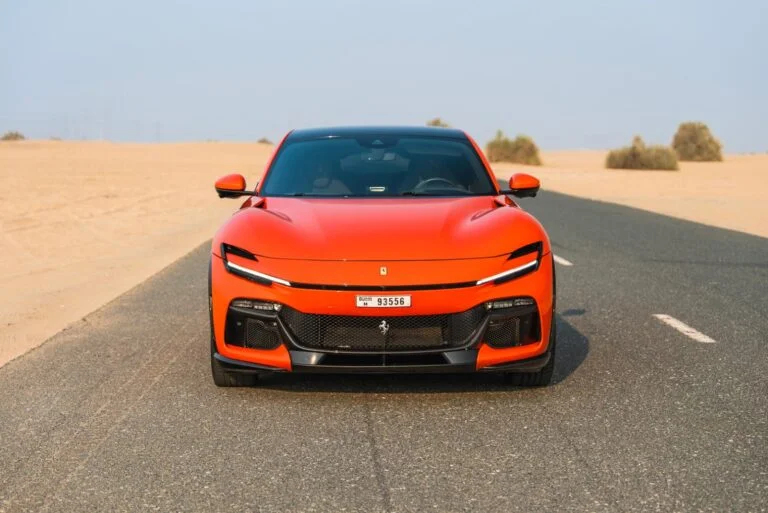 Ferrari Purosangue Orange