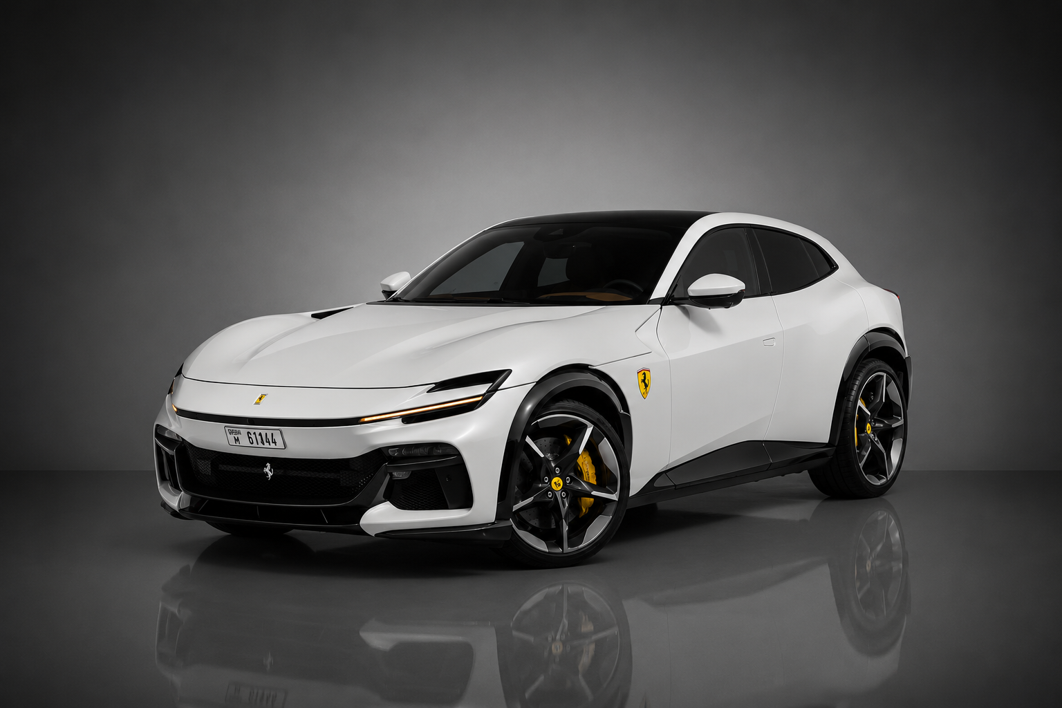 Ferrari Purosangue White