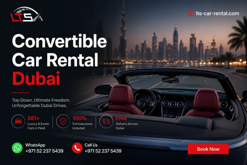 Convertible Car Rental Dubai