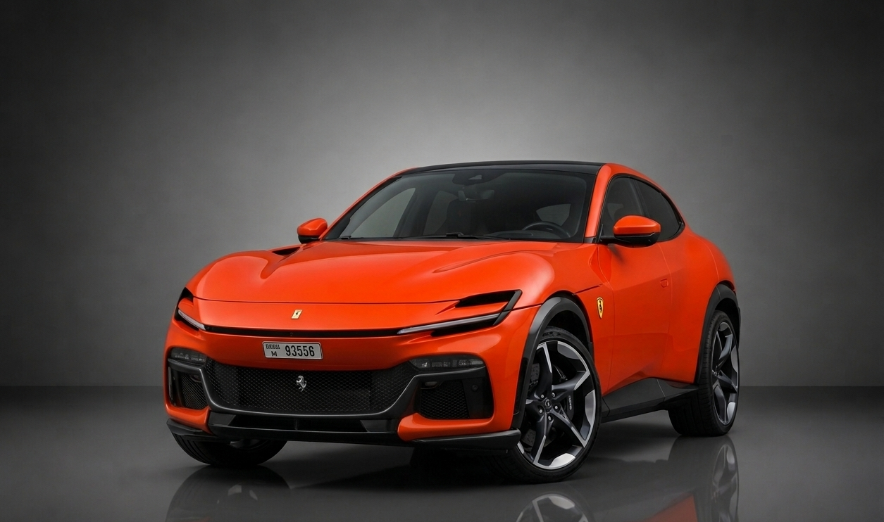 Ferrari Purosangue Orange