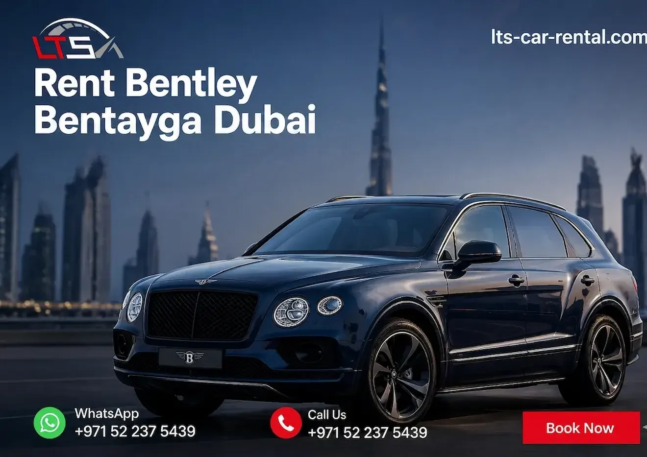 Rent Bentley Bentayga Dubai