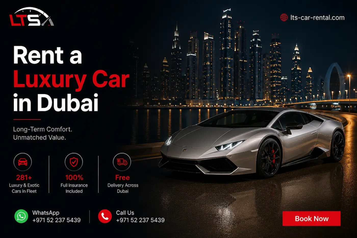 Rent Luxury Car Dubai Without Deposit