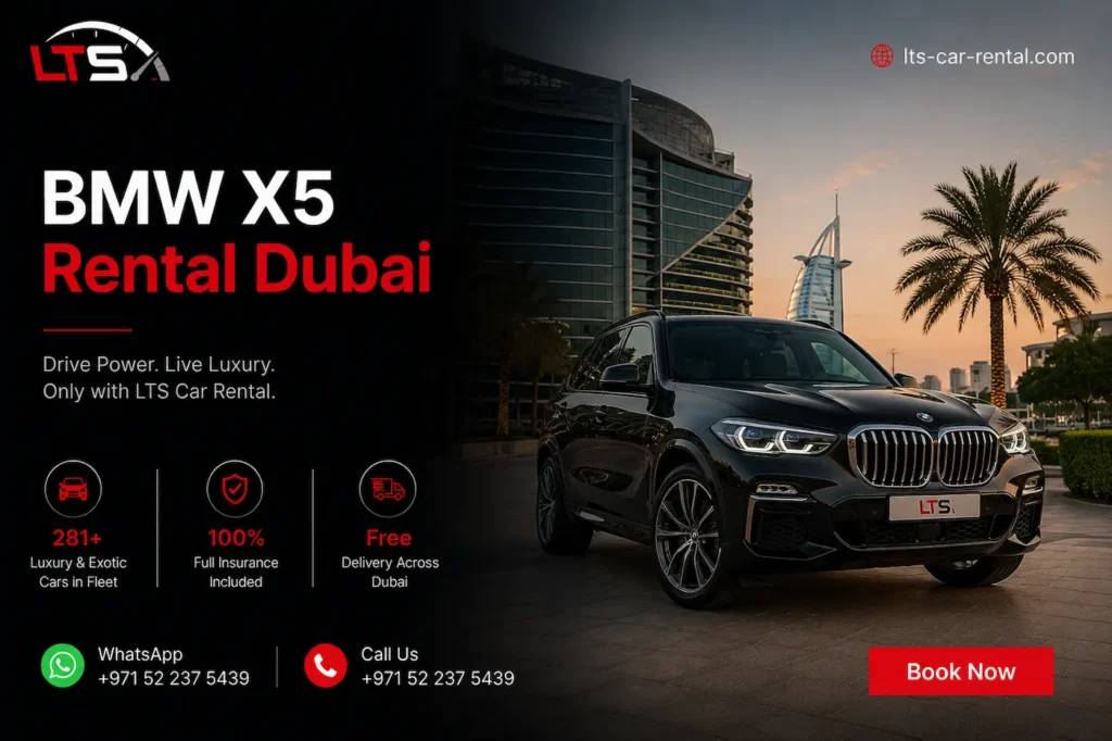 BMW X5 Rental Dubai