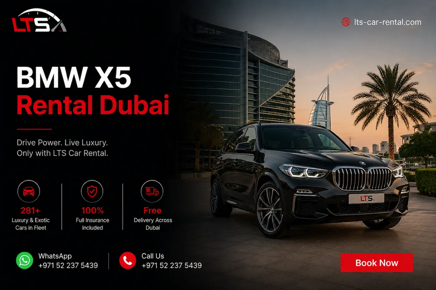 BMW X5 Rental Dubai