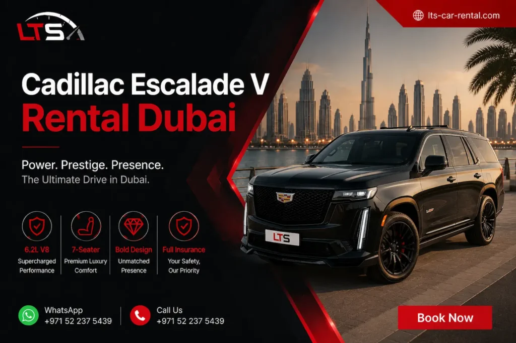 Cadillac Escalade V Rental Dubai